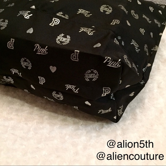 VS Pink HUGE Zip Top Tote Bag - Picture 7 of 8